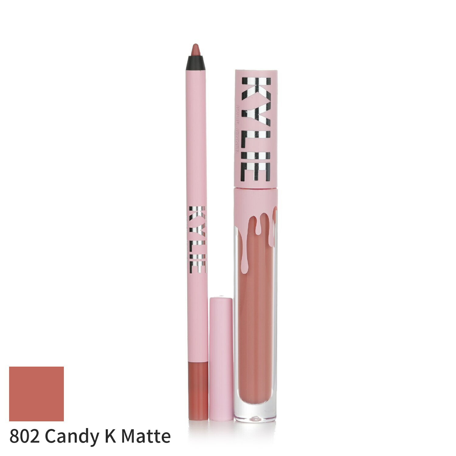 お得な「メイクセット＆コフレ」はこちら【新着コスメ】はこちらブランドKylie By Kylie Jennerカイリー・バイ・カイリー・ジェンナー商品名Matte Lip Kit: Matte Liquid Lipstick 3ml + Lip Liner 1.1g - # 802 Candy K MatteMatte Lip Kit: Matte Liquid Lipstick 3ml + Lip Liner 1.1g - # 802 Candy K Matte商品説明商品区分化粧品（海外製）内容量2pcs原産国アメリカ輸入者本商品は個人輸入商品のため、購入者の方が輸入者となります。広告文責株式会社 via Design050-3189-0333品番278796BEAUTY LOVER 海外コスメ 楽天市場店海外コスメのビューティラバー。お得に楽しく美しく！人気の海外ブランドから定番まで、800以上のブランド取り扱い。20,000点以上のお求め安いアイテムを取揃える世界最大級のビューティー専門店。日本未上陸・限定商品など、おすすめのトレンドをおさえた、ランキング上位の人気アイテム多数。★ 大人の願いとお悩みをサポート年齢を重ねてもずっとキレイでいたい、毎日の美容と健康をサポートする、高品質でおしゃれなケアアイテムがきっと見つかります。20代、30代、40代、50代、60代、どの年代にもぴったりのセレクションです。★ 大切な女性（妻、嫁、彼女）へのプレゼントに誕生日プレゼント、クリスマス、ホワイトデー、母の日のギフトに仲良しな女友達へのサプライズギフトに結婚祝い、成人祝い、就職祝いなどの記念の贈り物におすすめ＊当店でご購入された商品は、原則として、「個人輸入」としての取り扱いになり、全て香港からお客様のもとへ直送されます。＊個人輸入される商品は、すべてご注文者自身の「個人使用・個人消費」が前提となりますので、ご注文された商品を第三者へ譲渡・転売することは法律で禁止されております。＊ご購入品は「個人輸入」となり、企業名及び住所への発送はできません。個人名、個人宅への発送となります。カイリーバイカイリージェンナー コフレ で探すコフレ で探すカイリーバイカイリージェンナー で探すブランドKylie By Kylie Jennerカイリー・バイ・カイリー・ジェンナー商品名Matte Lip Kit: Matte Liquid Lipstick 3ml + Lip Liner 1.1g - # 802 Candy K MatteMatte Lip Kit: Matte Liquid Lipstick 3ml + Lip Liner 1.1g - # 802 Candy K Matte商品説明商品区分化粧品（海外製）内容量2pcs原産国アメリカ輸入者本商品は個人輸入商品のため、購入者の方が輸入者となります。広告文責株式会社 via Design050-3189-0333品番278796