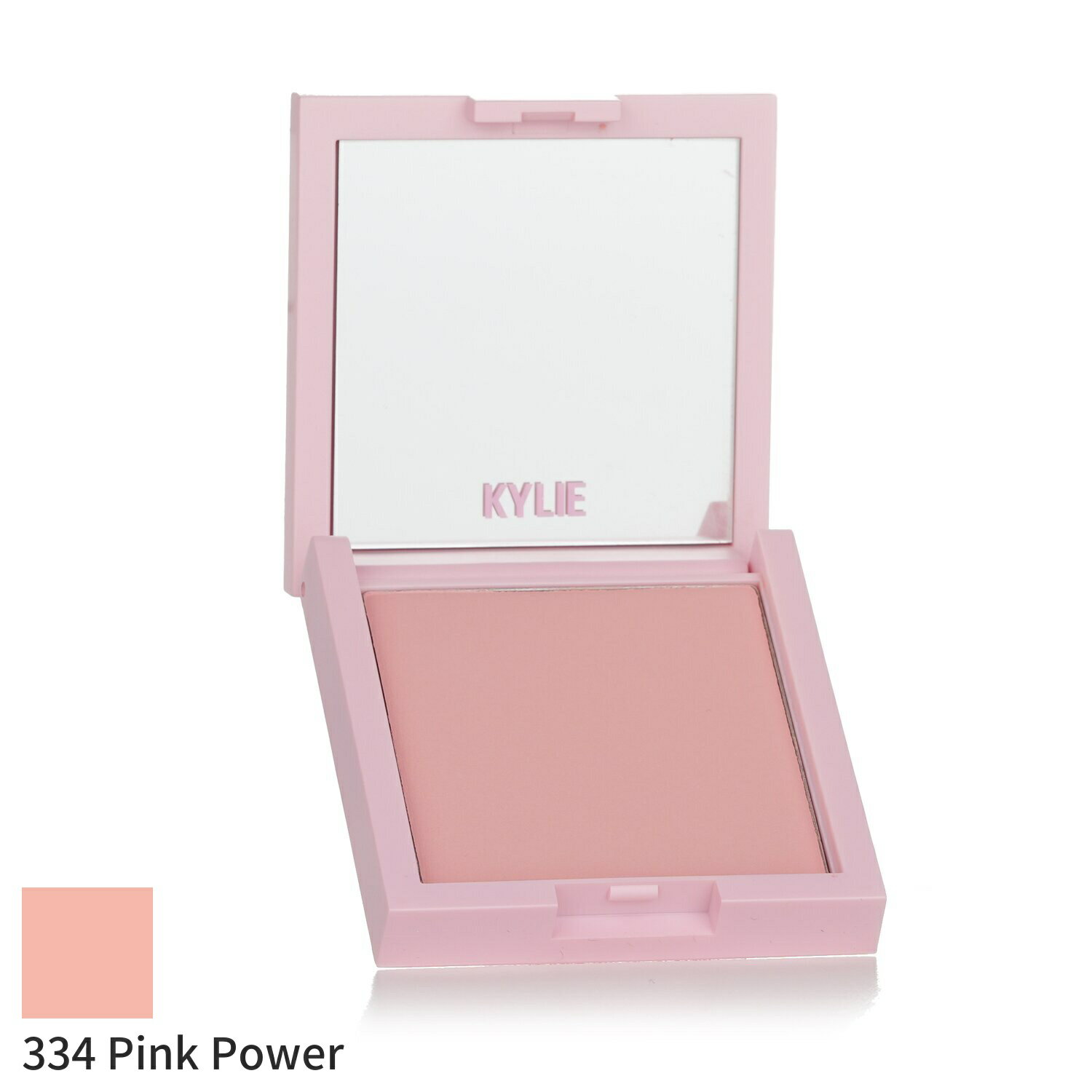 JC[oCJC[WFi[ `[N Kylie By Jenner Pressed Blush Powder - # 334 Pink Power 10g CNAbv tFCX ̓ v[g Mtg 2024 lC uh RX