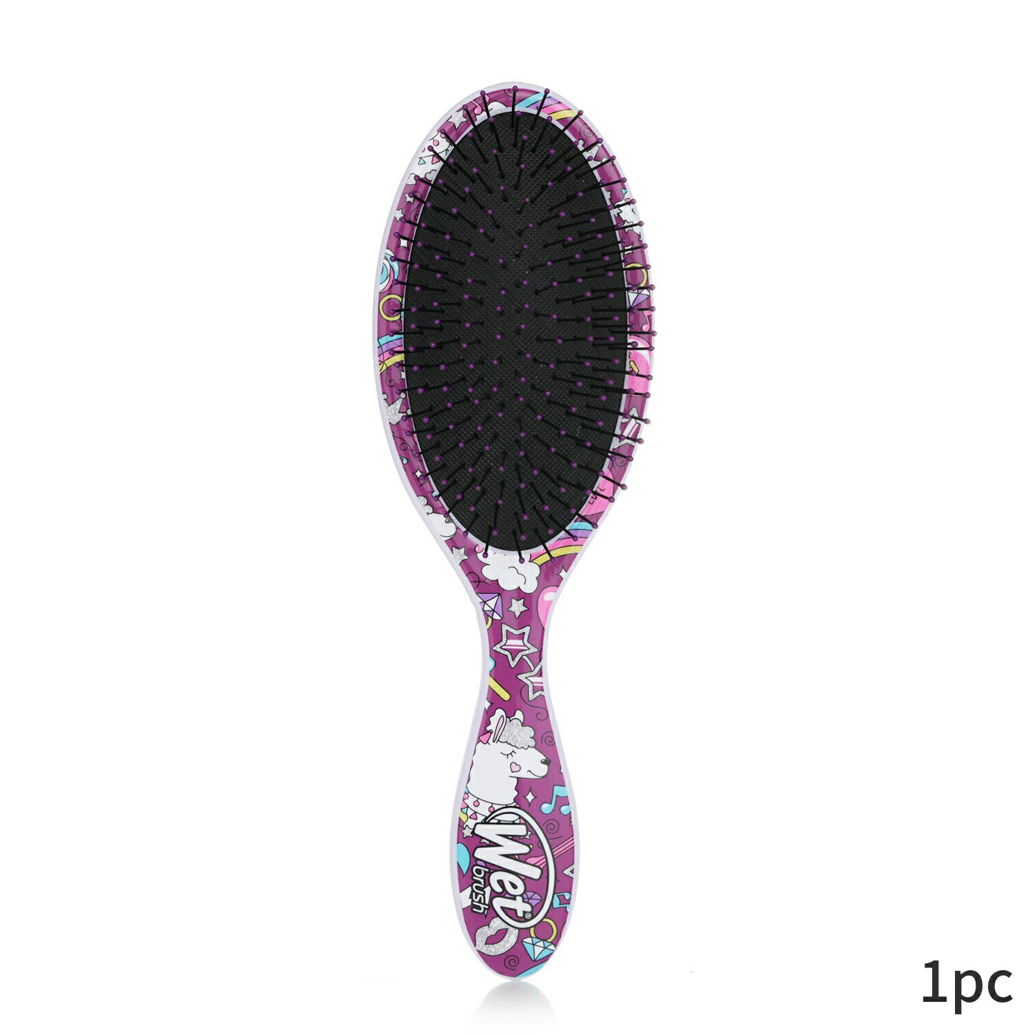 ウェットブラシ ヘアブラシ Wet Brush くし Original Detangler Happy Hair - # Llama 1pc ヘアケア ア..