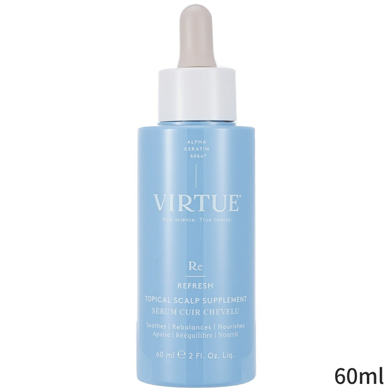 ヴァーチュ 美容液・集中ケア Virtue セラム 保湿トリートメント Refresh Topical Scalp Supplement 60ml ヘアケア トリートメント 誕生日プレゼント ギフト 人気 ブランド コスメ