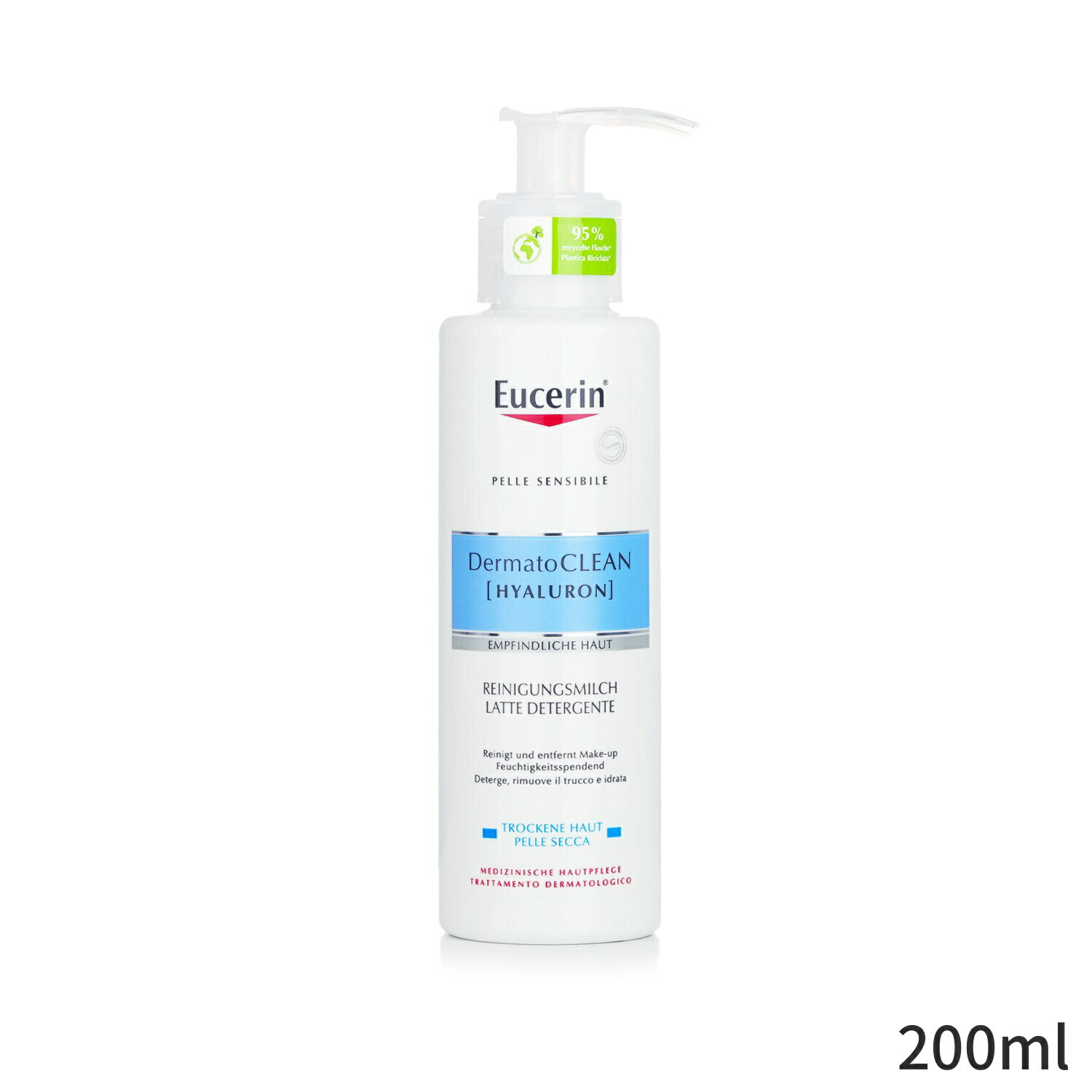 桼 󥸥󥰥ߥ륯 Eucerin DermatoClean Latte Detergente 200ml ǥ 󥱥  ò ե ץ쥼 ե ͵ ֥ 