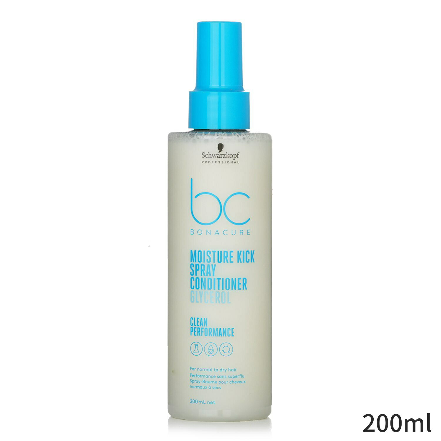 シュワルツコフ コンディショナー Schwarzkopf BC Moisture Kick Spray Conditioner Glycerol (For Normal To Dry Hair) 200ml ヘアケア 母の日 プレゼント ギフト 2024 人気 ブランド コスメ