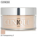 クリニーク パウダーファンデーション Clinique Blended Face Powder - # 03 Transparency 3 25g メイクアップ フェイス カバー力 母の日 プレゼント ギフト 2024 人気 ブランド コスメ