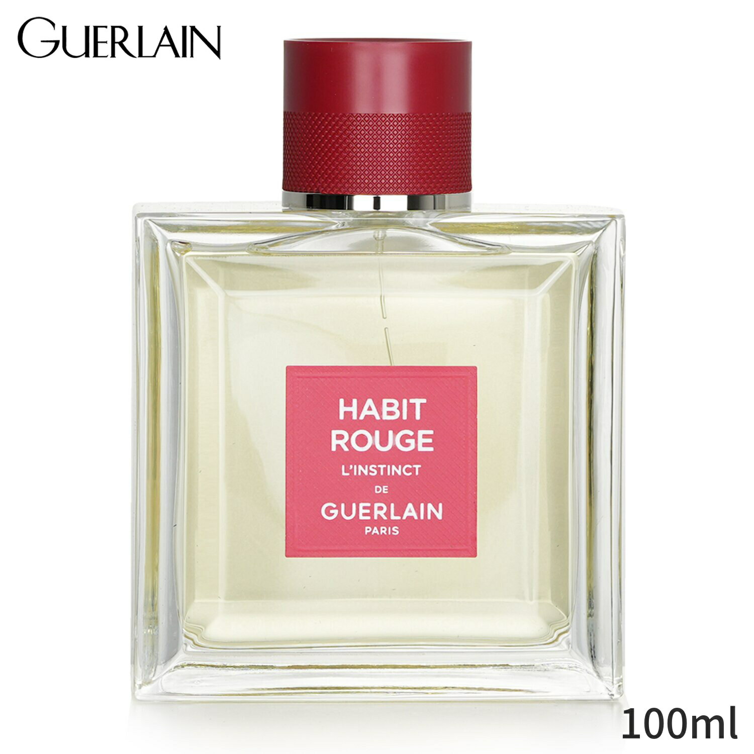 ゲラン ゲラン 香水 Guerlain Habit Rouge L'Instinct Eau De Toilette Intense Spray 100ml メンズ 男性用 フレグランス ホワイトデー プレゼント ギフト 2023 人気 ブランド コスメ