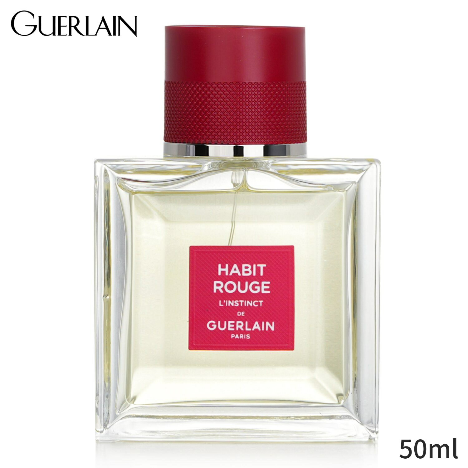 ゲラン ゲラン 香水 Guerlain Habit Rouge L'Instinct Eau De Toilette Intense Spray 50ml メンズ 男性用 フレグランス ホワイトデー プレゼント ギフト 2023 人気 ブランド コスメ