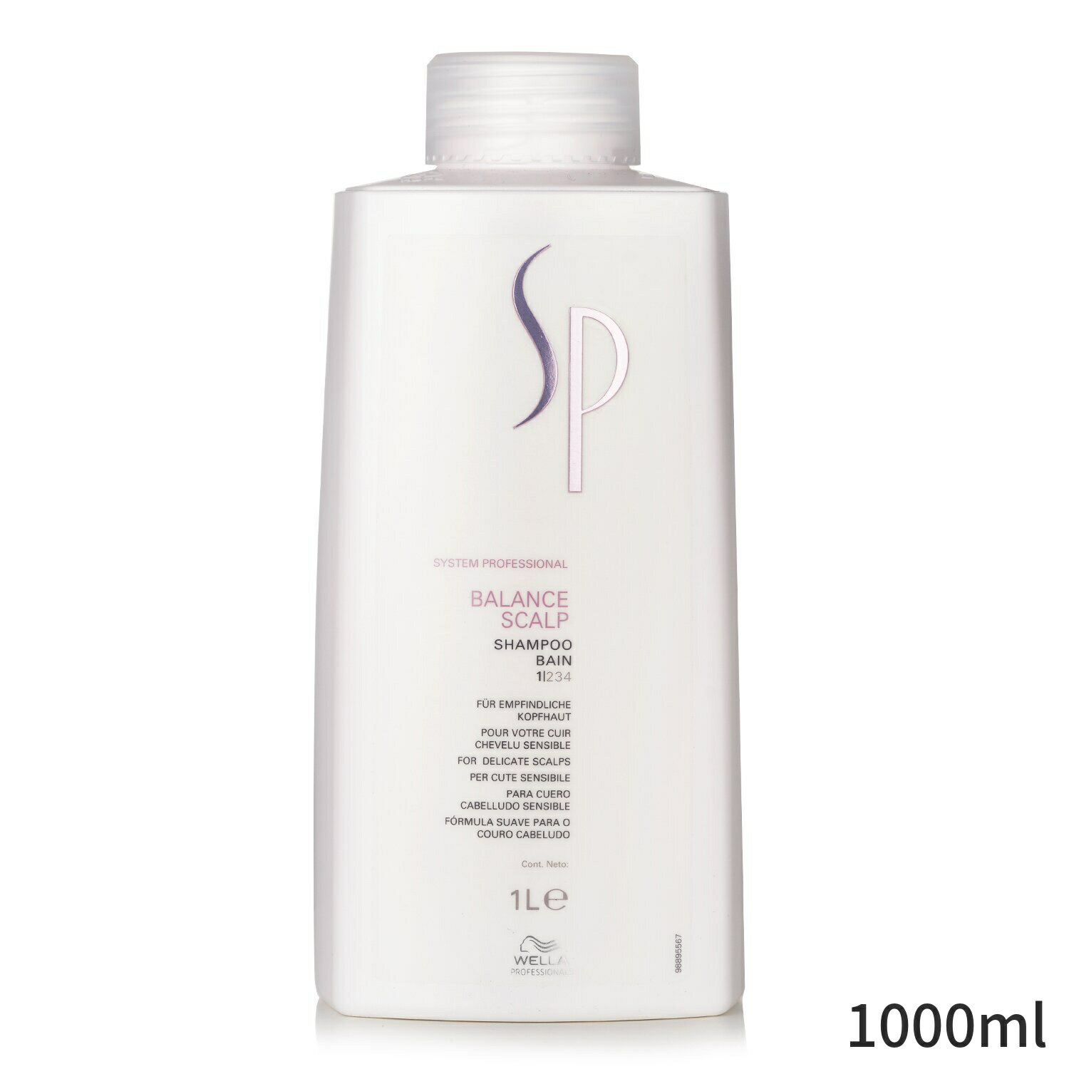 ウエラ シャンプー Wella スカルプケア 薄毛 抜け毛 SP Balance Scalp Shampoo (For Delicate Scalps) 1000ml ヘアケア 母の日 プレゼント ギフト 2024 人気 ブランド コスメ