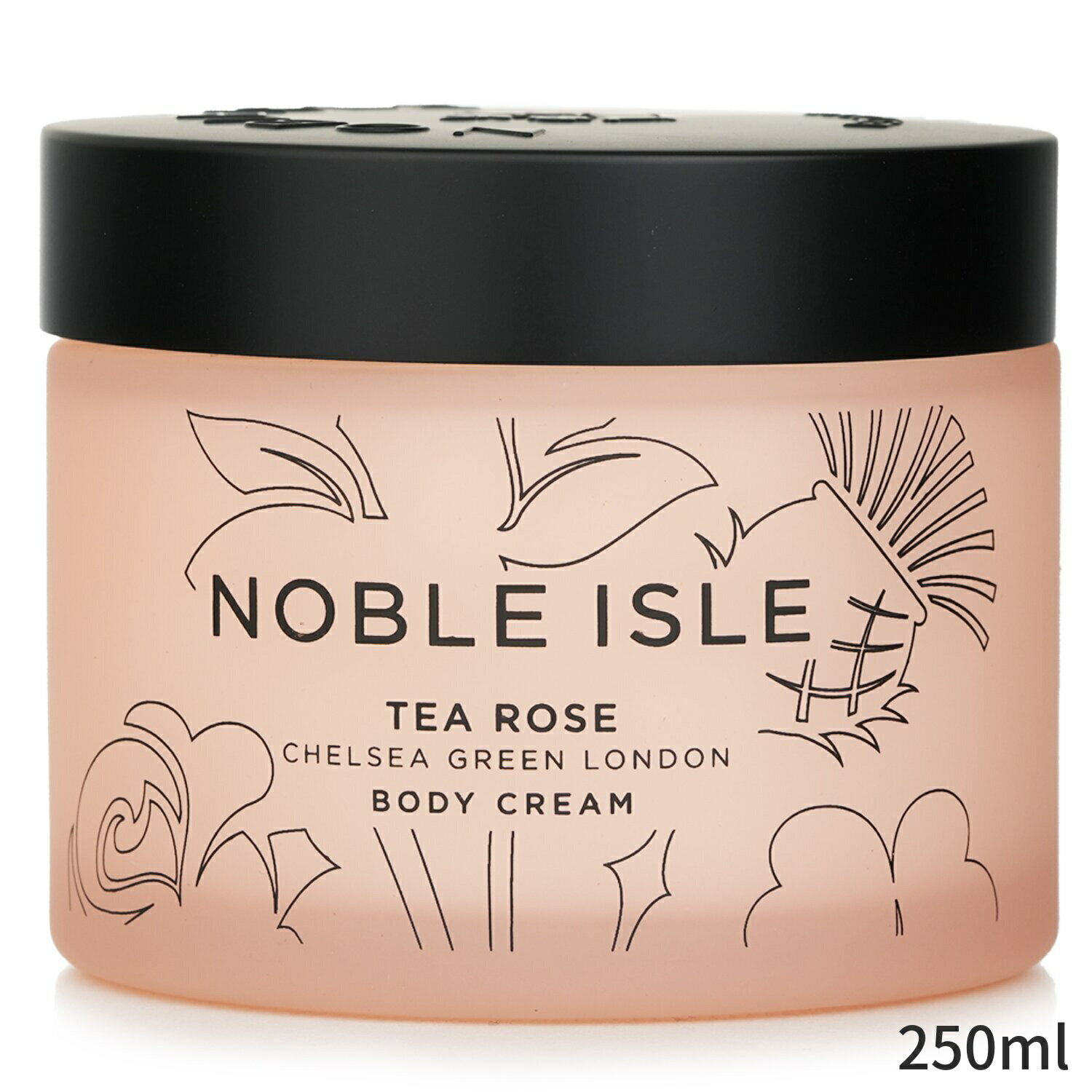ノーブルアイル ボディクリーム Noble Isle Tea Rose Body Cream 250ml レディース 女性用 ボディケア いい香り ホワイトデー お返し 母の日 プレゼント ギフト 2024 人気 ブランド コスメ