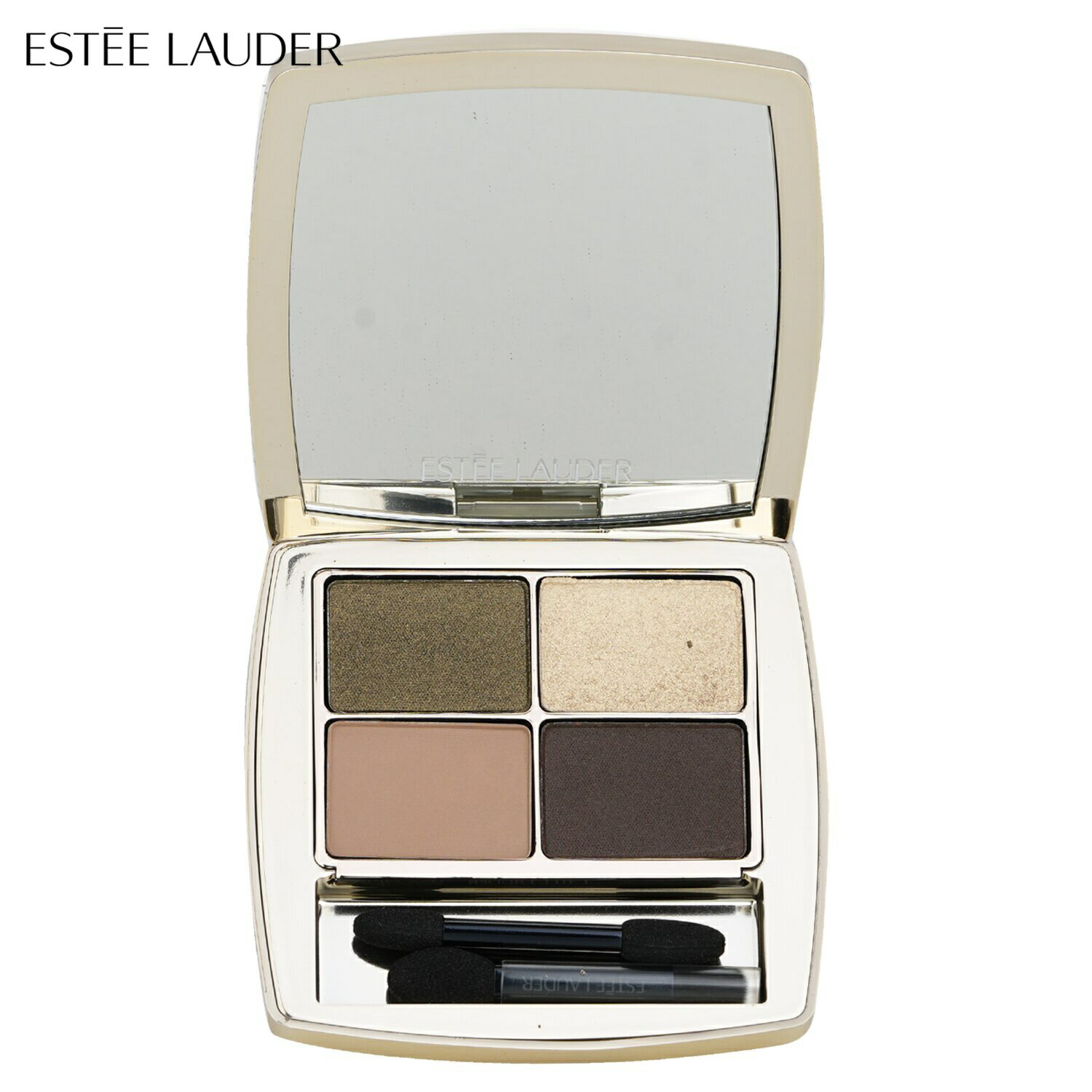 GXeB[_[ ACVhE Estee Lauder ACJ[ Pure Color Envy Luxe Eyeshadow Quad # 06 Metal Moss 6g CNAbv AC ̓ v[g Mtg 2024 lC uh RX