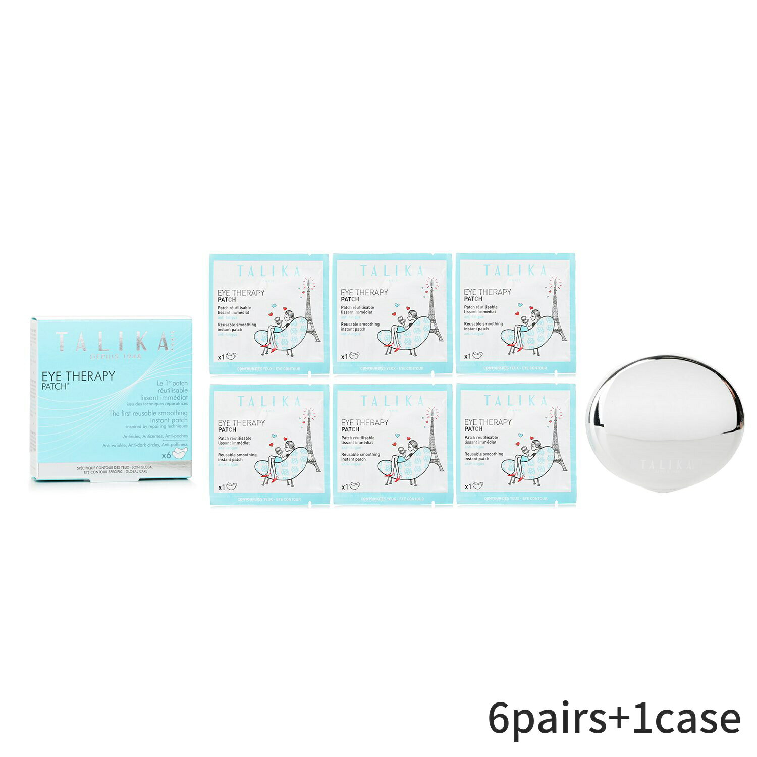 タリカ トラベルセット Talika ギフトセット Eye Therapy Patch + Case 6pairs+1case レディース スキ..