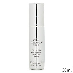 サラチャップマン 美容液 Sarah Chapman Skinesis Platinum Pep8 Stem Cell Serum 30ml レディース スキンケア 女性用 基礎化粧品 フェイス 母の日 プレゼント ギフト 2024 人気 ブランド コスメ