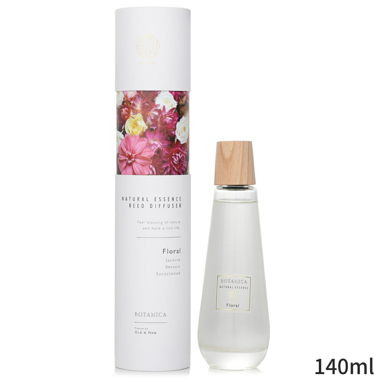 {^jJ fBt[U[ Botanica   Shizen Natural Essence Reed Diffuser S size - Floral 140ml z[tOX ̓ v[g Mtg 2024 lC uh RX