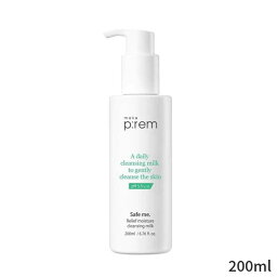 メイクプレム クレンジングミルク make p:rem Safe me. Relief moisture cleansing milk 200ml レディース スキンケア 女性用 基礎化粧品 フェイス 母の日 プレゼント ギフト 2024 人気 ブランド コスメ