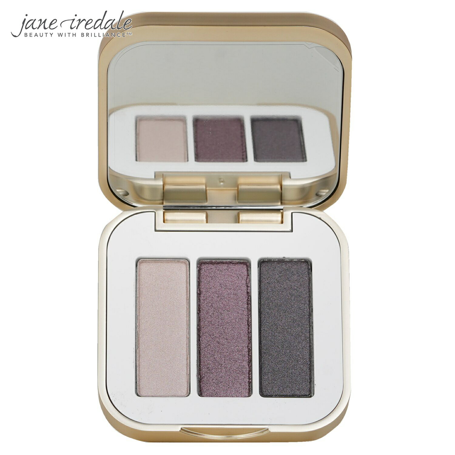 󥢥ǡ ɥ Jane Iredale 顼 PurePressed Eye Shadow Triple - # Sundown 3x 0.7g ᥤå   ץ쥼 ե 2023 ͵ ֥ 