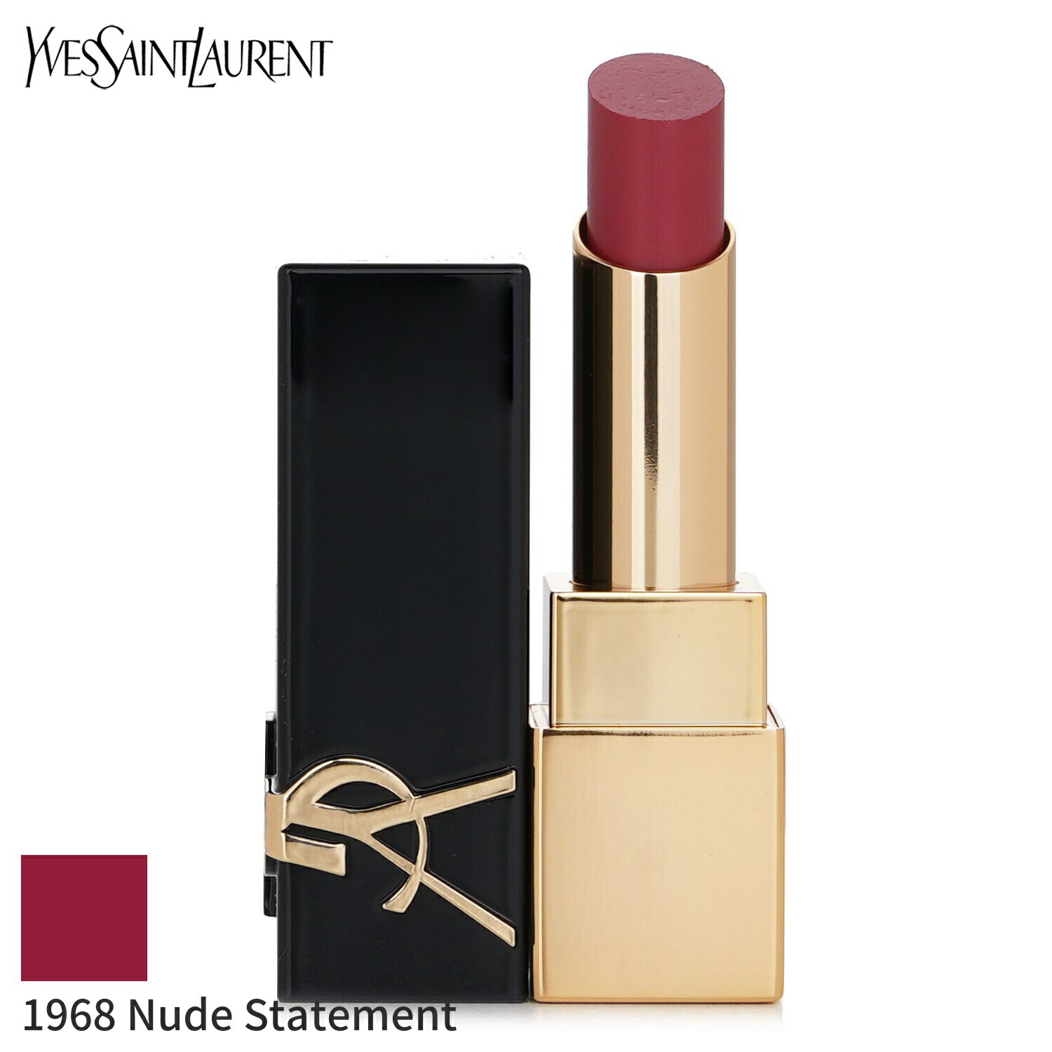 サンローラン イヴサンローラン リップスティック Yves Saint Laurent 口紅 Rouge Pur Couture The Bold Lipstick # 1968 Nude Statement 3g メイクアップ リップ 落ちにくい 母の日 プレゼント ギフト 2024 人気 ブランド コスメ