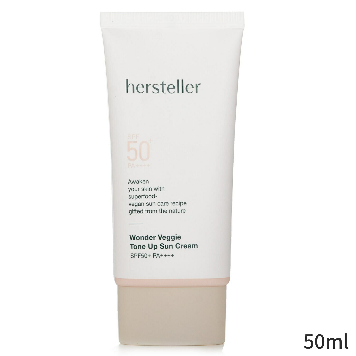 ハステラー 日焼け止め Hersteller Wonder Veggie Tone Up Sun Cream SPF 50+ PA++++ 50ml レディース スキンケア 女性用 基礎化粧品 UVケア 母の日 プレゼント ギフト 2024 人気 ブランド コスメ