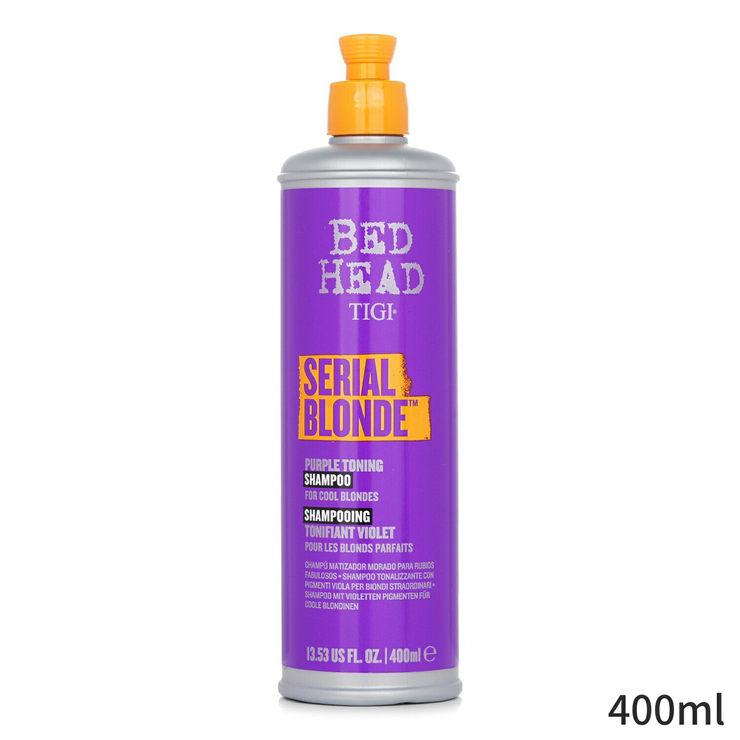 ティジー シャンプー Tigi Bed Head Serial Blonde Purple Toning Shampoo (For Cool Blondes) 400ml ヘアケア 母の日 プレゼント ギフト 2024 人気 ブランド コスメ