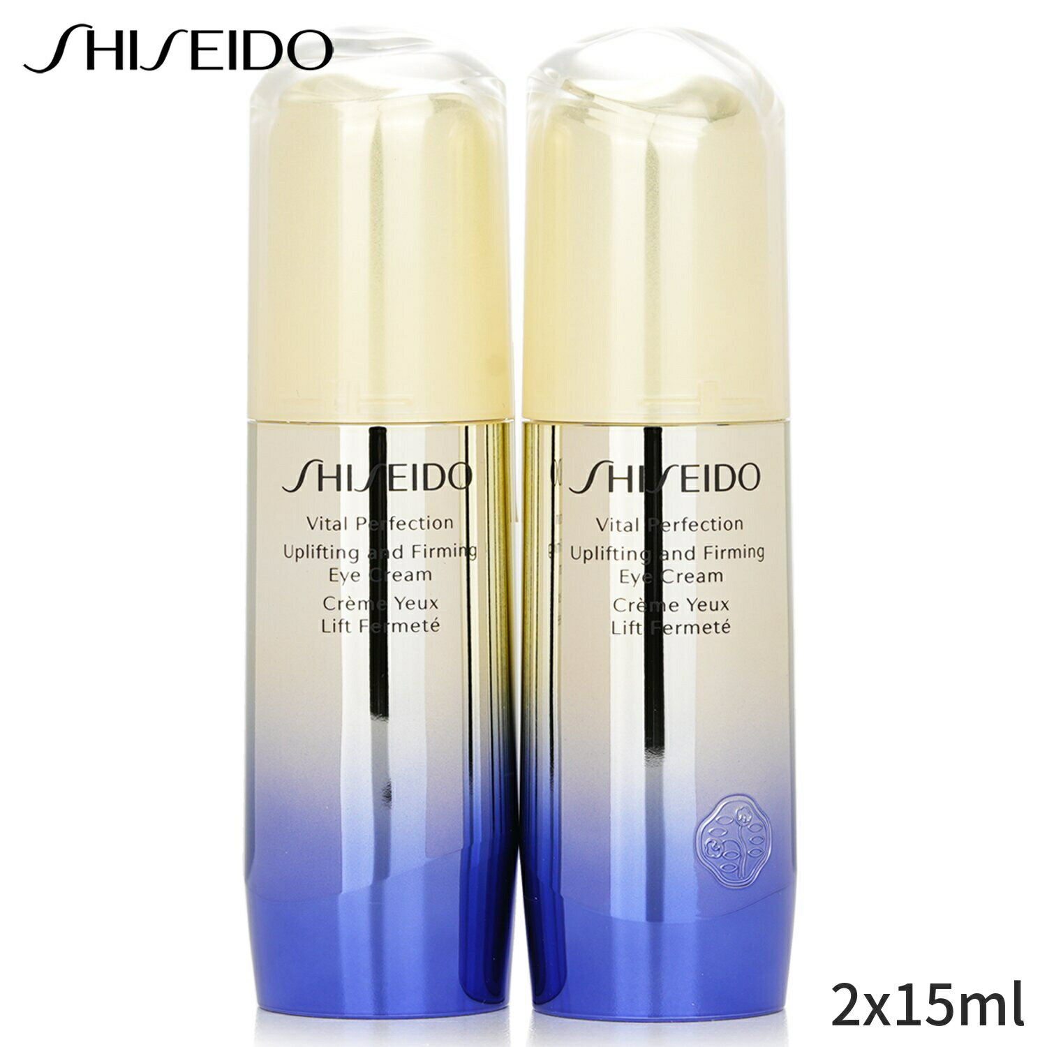 資生堂 資生堂 セット＆コフレ Shiseido ギフトセット Vital Perfection Uplifting & Firming Eye Cream Duo 2x15ml レディース スキンケア 女性用 基礎化粧品 スキンケアセット おしゃれ 母の日 プレゼント ギフト 2024 人気 ブランド コスメ