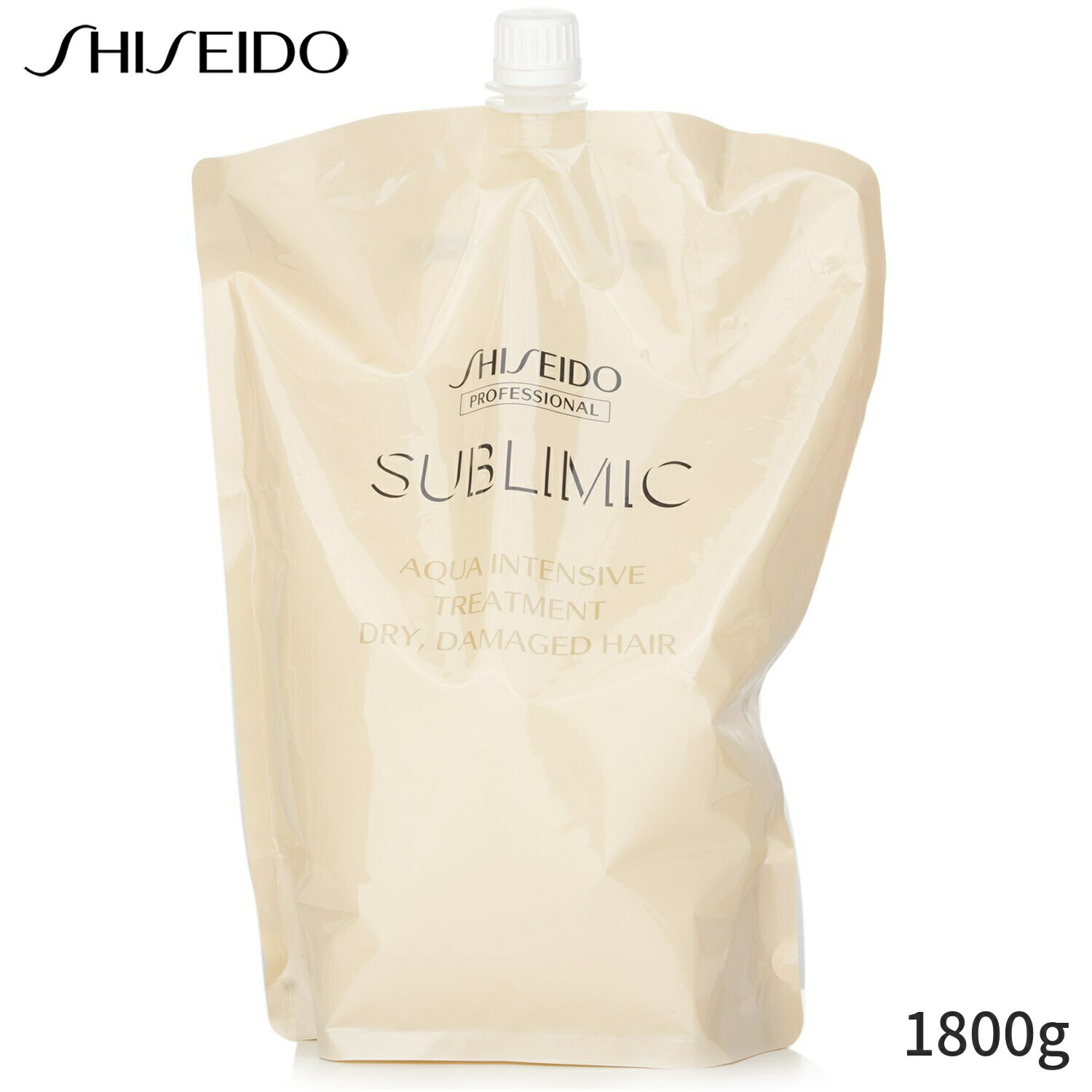 資生堂 コンディショナー Shiseido Sublimic Aqua Intensive Treatment Refill (Dry, Damaged Hair) 18..