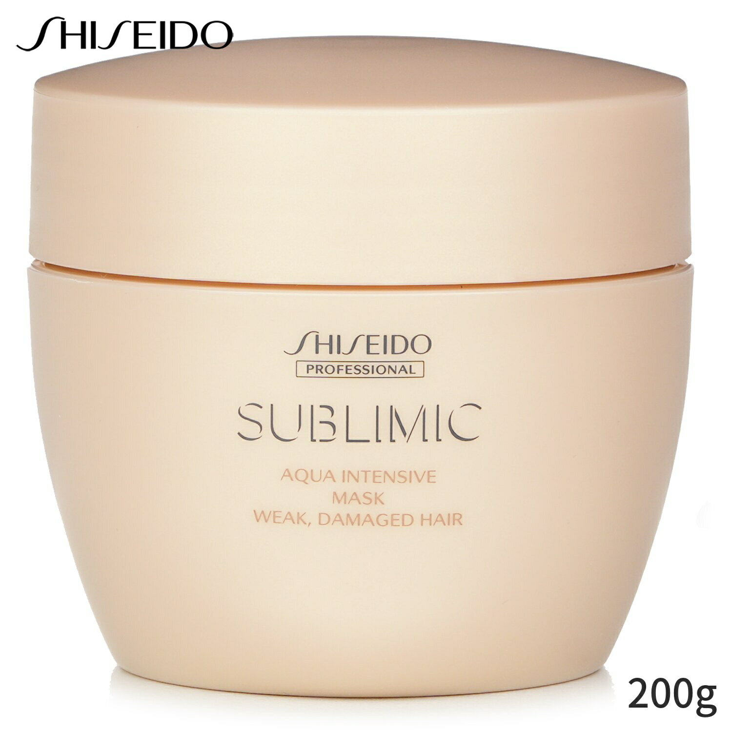 Ʋ إޥ Shiseido إѥå Sublimic Aqua Intensive Mask (Weak, Damaged H...