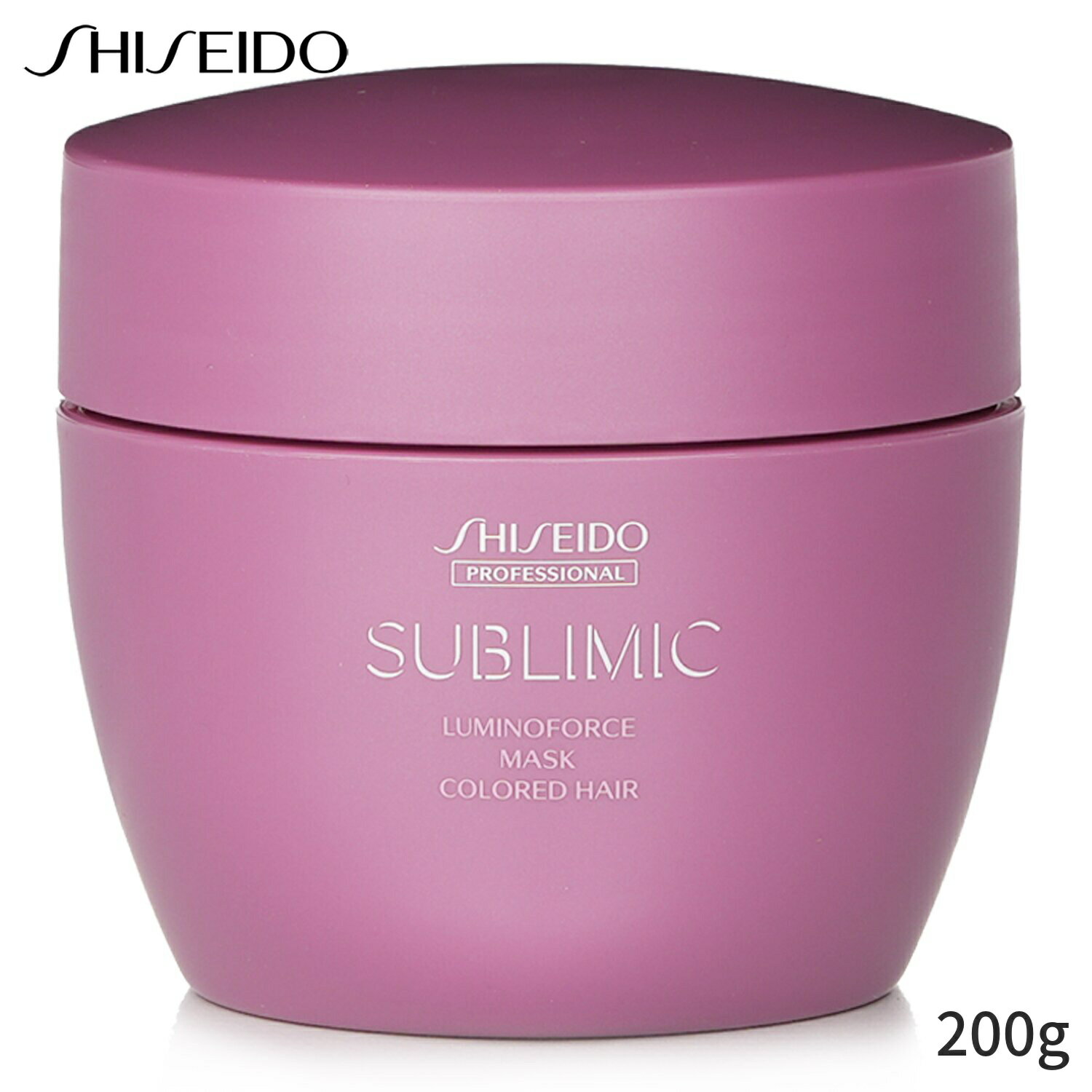 資生堂 ヘアマスク Shiseido ヘアパック Sublimic Luminoforce Mask (Colored Hair) 200g ヘアケア トリートメント 母の日 プレゼント ギフト 2024 人気 ブランド コスメ