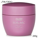 資生堂 ヘアマスク Shiseido ヘアパック Sublimic Luminoforce Mask (Colored Hair) 200g ヘアケア トリートメント ホワイトデー お返し 母の日 プレゼント ギフト 2024 人気 ブランド コスメ