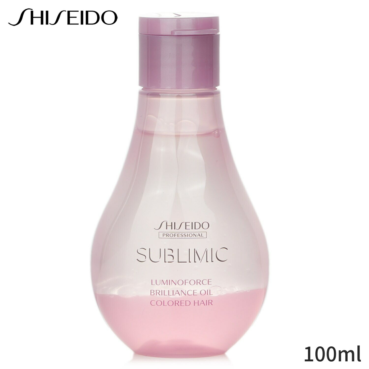 資生堂 美容液・集中ケア Shiseido セラム 保湿トリートメント Sublimic Luminoforce Brilliance Oil (Colored Hair) 100ml ヘアケア トリートメント 母の日 プレゼント ギフト 2024 人気 ブランド コスメ
