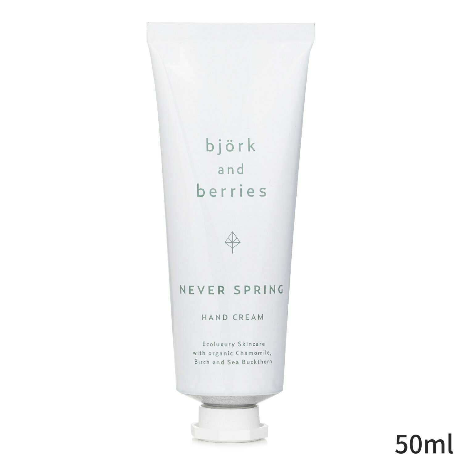 ビヨルク&ベリーズ ハンドクリーム Bjork & Berries 手荒れ Hand Cream - Never Spring 50ml レディース スキンケア 女性用 基礎化粧品 ボディ 母の日 プレゼント ギフト 2024 人気 ブランド コスメ