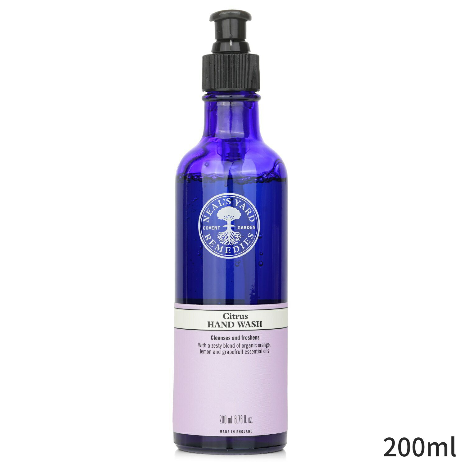 ニールズヤード レメディーズ ハンドソープ ニールズヤードレメディーズ ハンドウォッシュ Neal's Yard Remedies Citrus Hand Wash 200ml レディース スキンケア 女性用 基礎化粧品 ボディ 母の日 プレゼント ギフト 2024 人気 ブランド コスメ