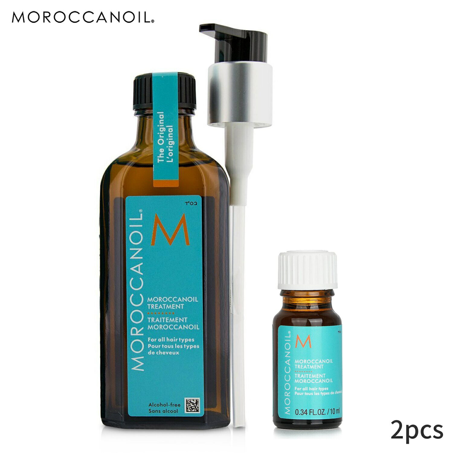 楽天BeautyLover楽天市場店モロッカンオイル トリートメント Moroccanoil モイスチャー Treatment Original （For All Hair Types） 100ml x 1pc+Treatment （Miniature） 10ml 1pc 2pcs ヘアケア 母の日 プレゼント ギフト 2024 人気 ブランド