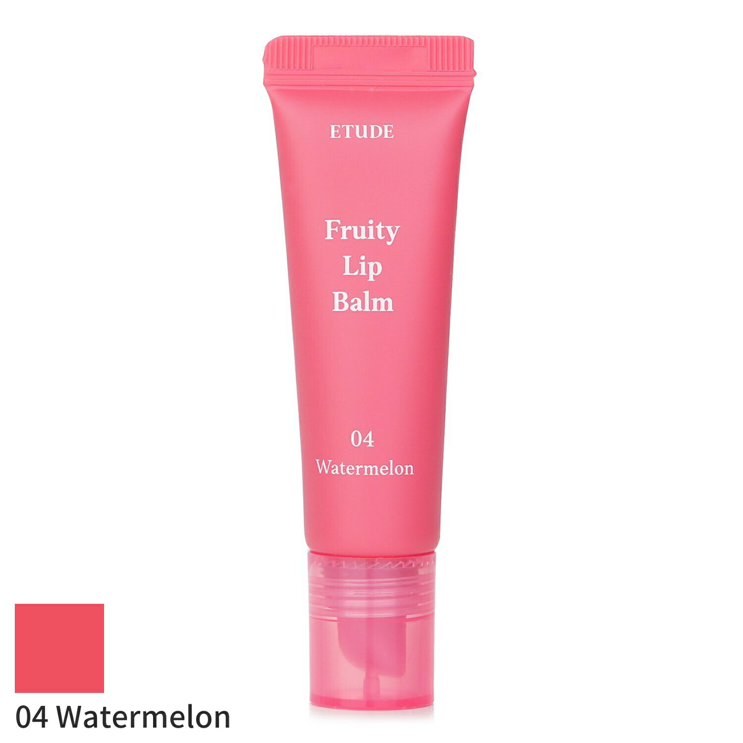 エチュードハウス 口紅 エチュードハウス リップスティック Etude House 口紅 Fruity Lip Balm - #04 Watermelon 10g メイクアップ リップ 落ちにくい 母の日 プレゼント ギフト 2024 人気 ブランド コスメ