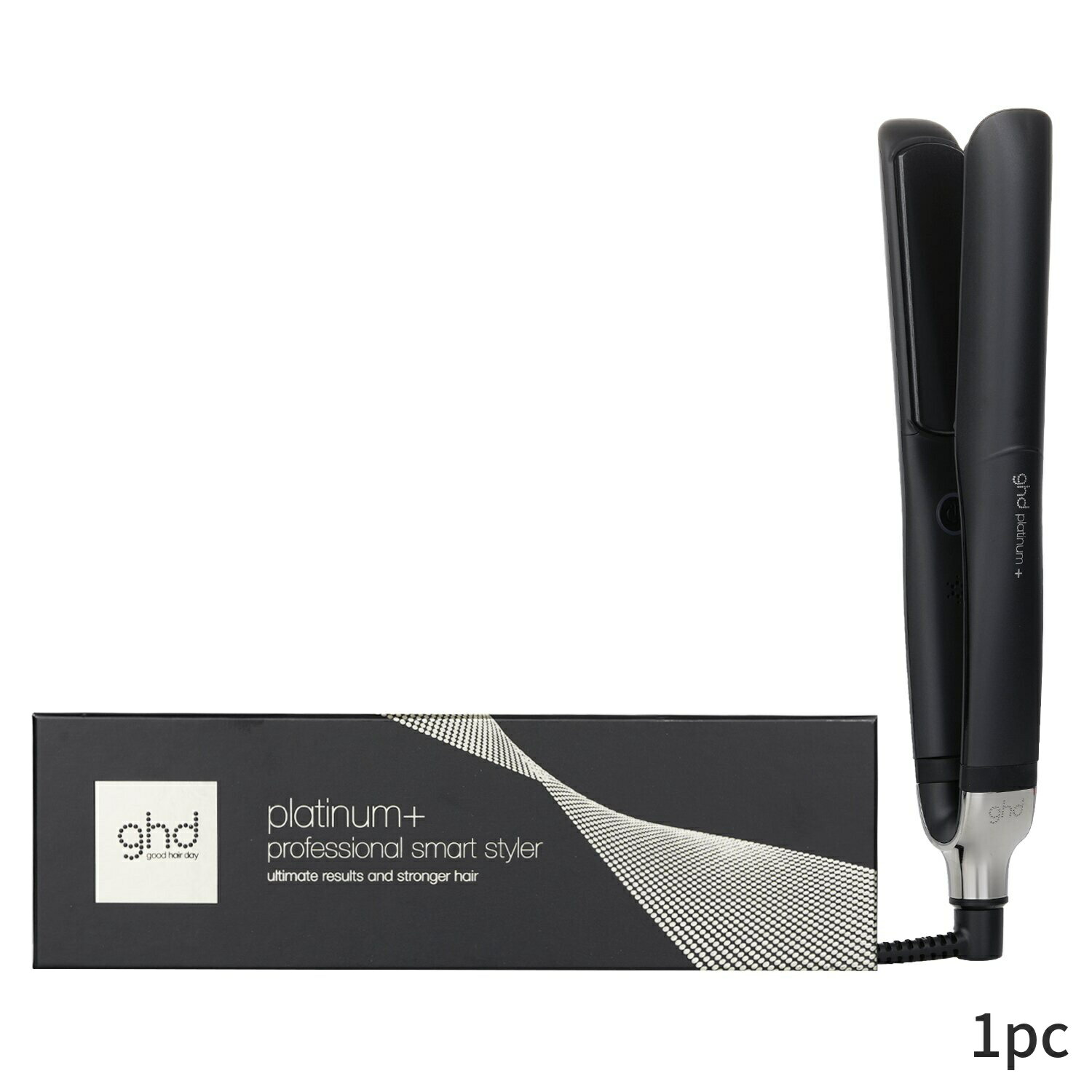 GHD ヘアアクセサリー Platinum+ Professional Smart Styler - # Black 1pc ヘアケア アクセサリー 母..