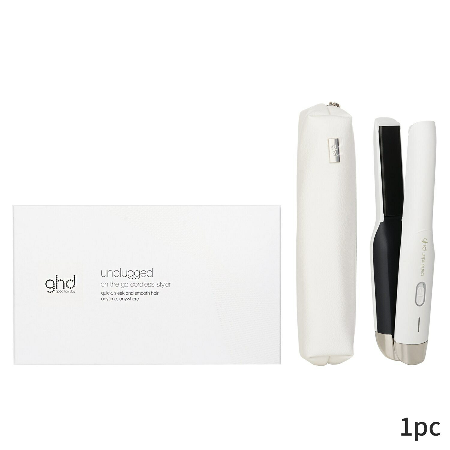 GHD ヘアアクセサリー Unplugged On The Go Cordless Styler - # White 1pc ヘアケア アクセサリー 母..