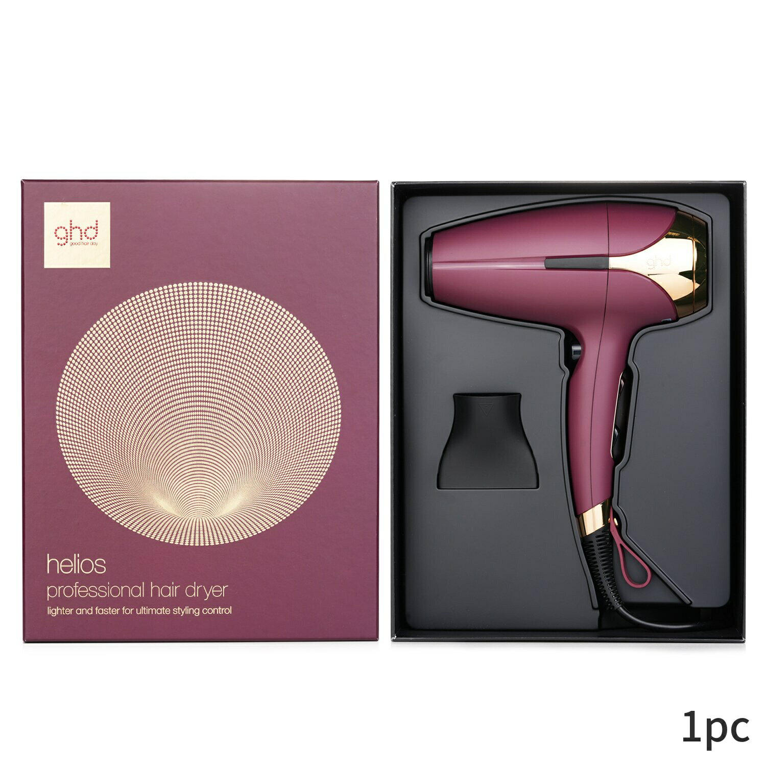 楽天BeautyLover楽天市場店GHD ヘアアクセサリー Helios Professional Hair Dryer - # Plum 1pc ヘアケア アクセサリー 母の日 プレゼント ギフト 2024 人気 ブランド コスメ