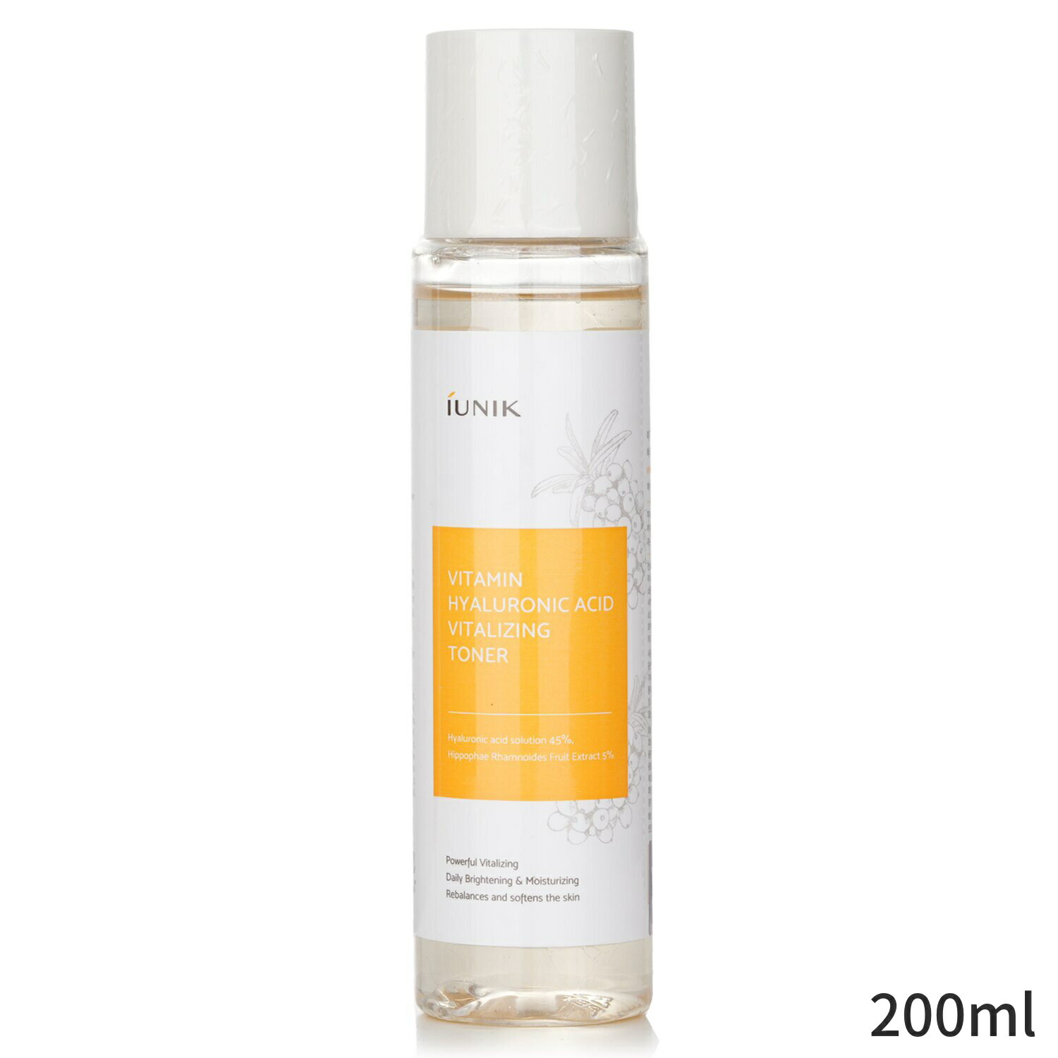 アイユニック 化粧水 ミスト iUNIK Vitamin Hyaluronic Acid Vitalizing Toner 200ml レディース スキンケア 女性用 基礎化粧品 フェイス 母の日 プレゼント ギフト 2024 人気 ブランド コスメ