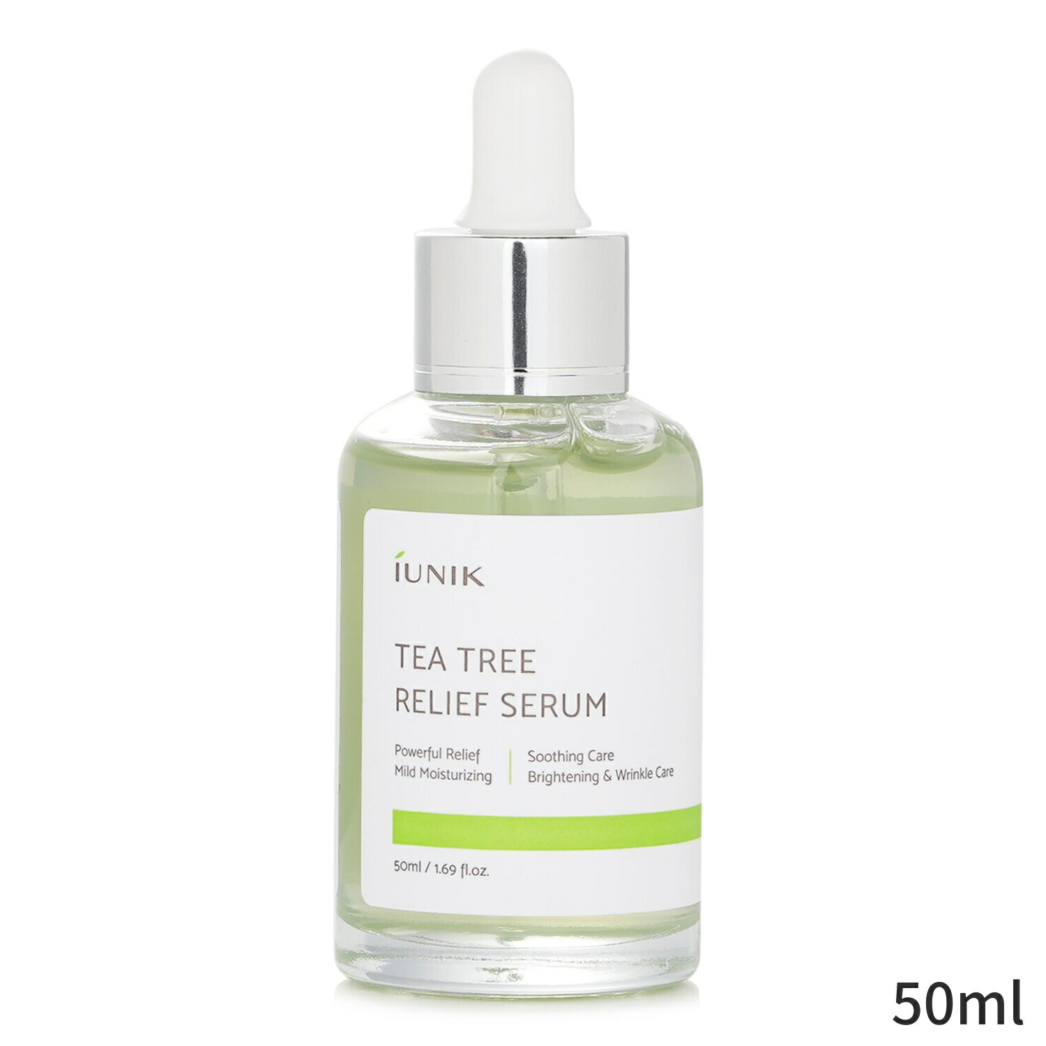 アイユニック 美容液 iUNIK Tea Tree Relief Serum 50ml レディース スキンケア 女性用 基礎化粧品 フェイス 母の日 プレゼント ギフト 2024 人気 ブランド コスメ