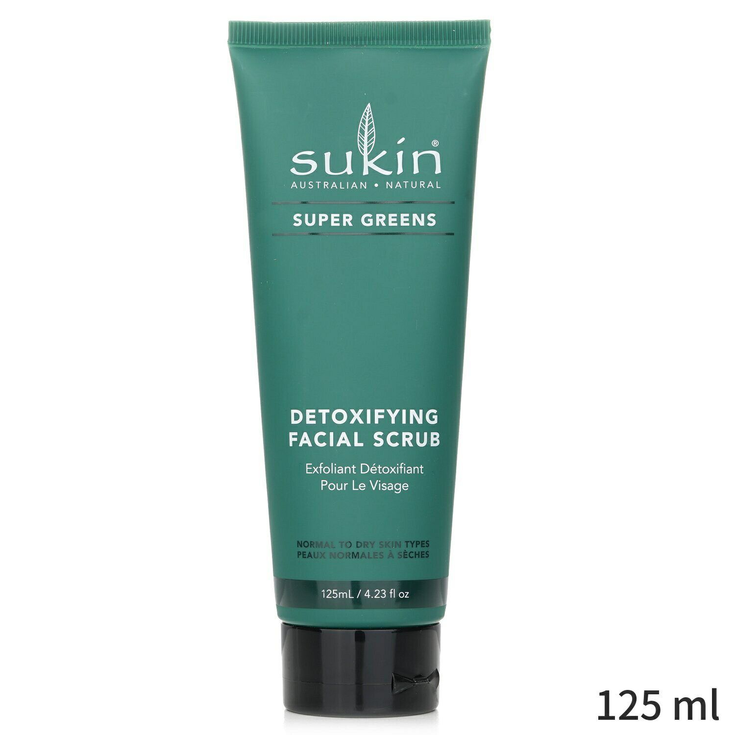 フェイススクラブ スーキン 角質除去＆ピーリング Sukin Super Greens Detoxifying Facial Scrub 125 ml レディース スキンケア 女性用 基礎化粧品 フェイス 母の日 プレゼント ギフト 2024 人気 ブランド コスメ