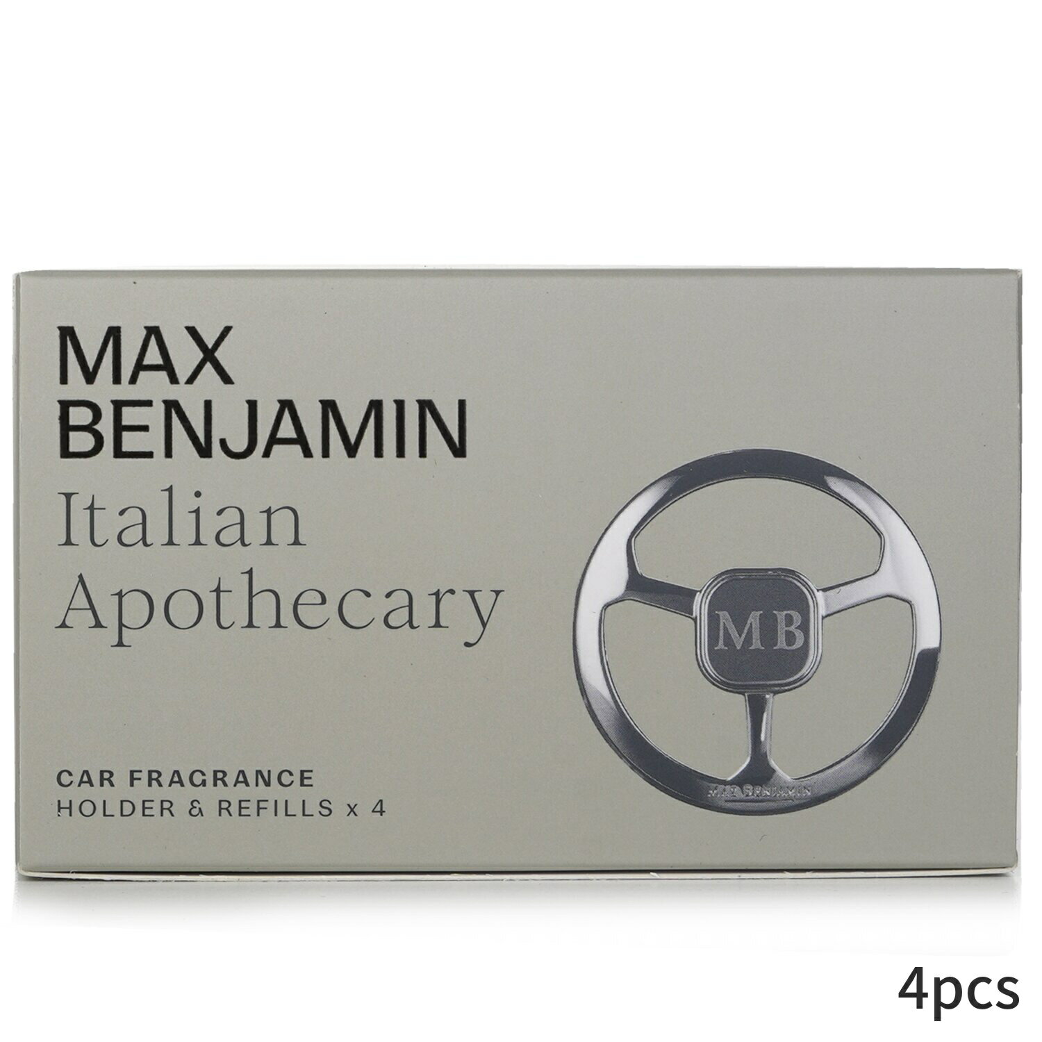 マックスベンジャミン カーディフューザー Max Benjamin 車用 Car Fragrance Gift Set - Italian Apothecary 4pcs ホームフレグランス 母の日 プレゼント ギフト 2024 人気 ブランド コスメ