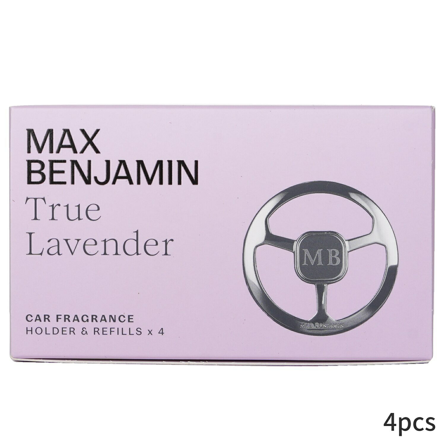 マックスベンジャミン カーディフューザー Max Benjamin 車用 Car Fragrance Gift Set - True Lavender 4pcs ホームフレグランス 母の日 プレゼント ギフト 2024 人気 ブランド コスメ