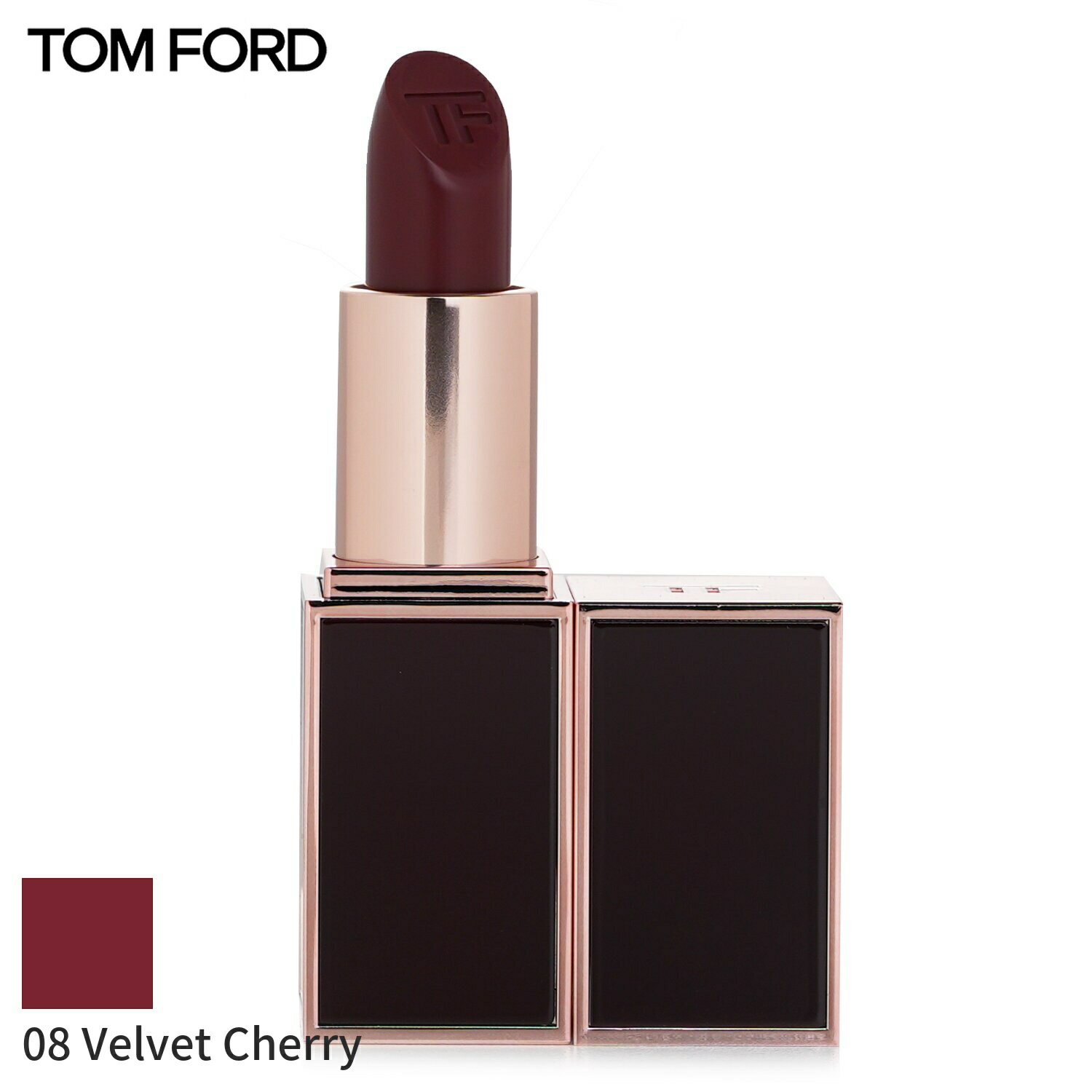 gtH[h bvXeBbN Tom Ford g Lip Color Matte - # 08 Velvet Cherry 3g CNAbv bv ɂ ̓ v[g Mtg 2023 lC uh RX
