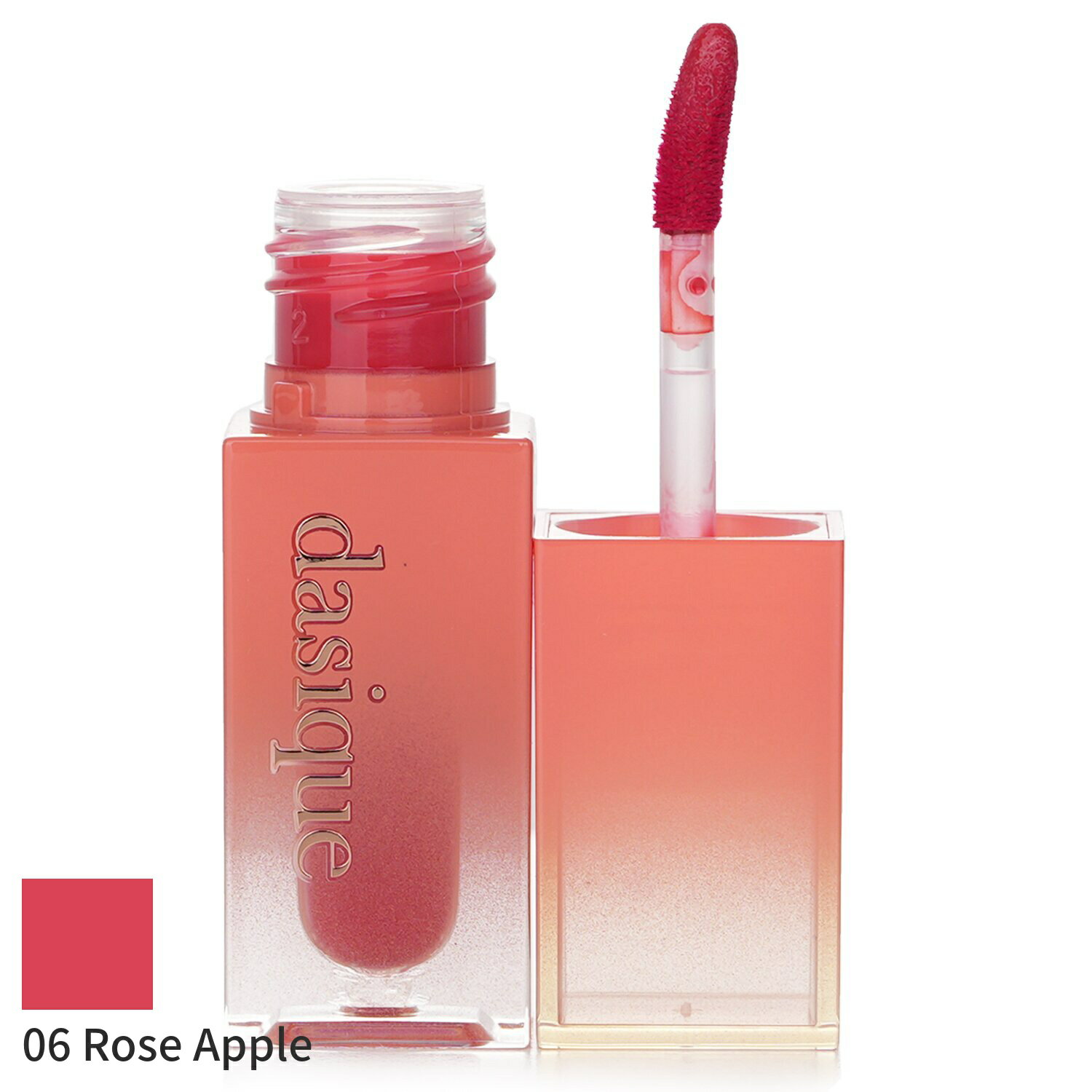 デイジーク リップグロス Dasique 口紅 Juicy Dewy Tint - # 06 Rose Apple 3.5g メイクアップ リップ ..