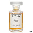 メゾン マルジェラ 香水 メンズ メゾンマルジェラ 香水 Maison Margiela Replica Jazz Club Eau De Toilette (Miniature) 7ml メンズ 男性用 フレグランス 父の日 プレゼント ギフト 2024 人気 ブランド コスメ