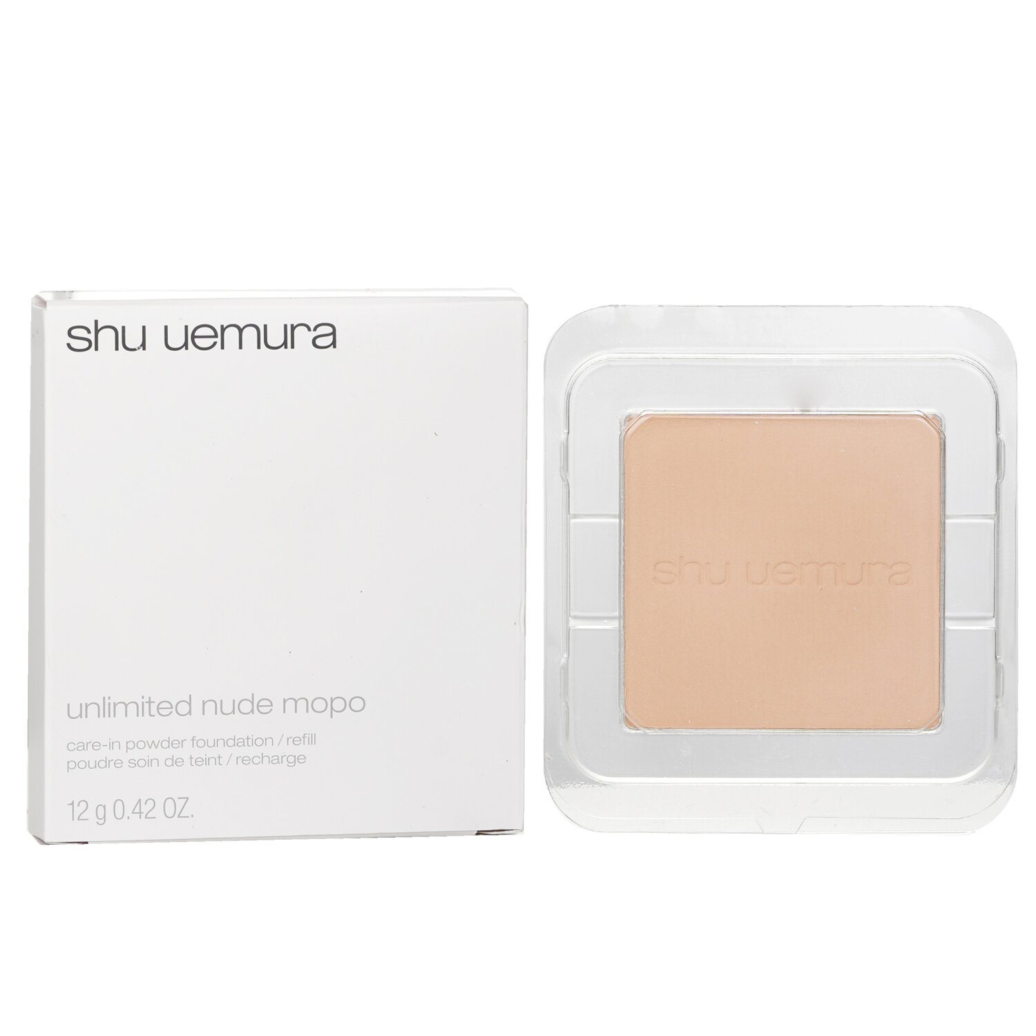 シュウウエムラ パウダーファンデーション Shu Uemura Unlimited Nude Mopo Care in Powder Foundation Refill - # 584 12g メイクアップ フェイス カバー力 母の日 プレゼント ギフト 2024 人気 ブランド コスメ 2