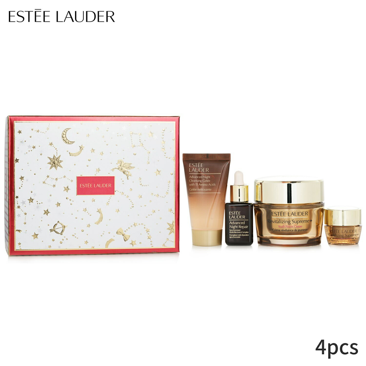 エスティ ローダー コフレ エスティローダー セット＆コフレ Estee Lauder ギフトセット The Lift + Firm Routine Set: 4pcs レディース スキンケア 女性用 基礎化粧品 スキンケアセット おしゃれ 母の日 プレゼント ギフト 2024 人気 ブランド コスメ