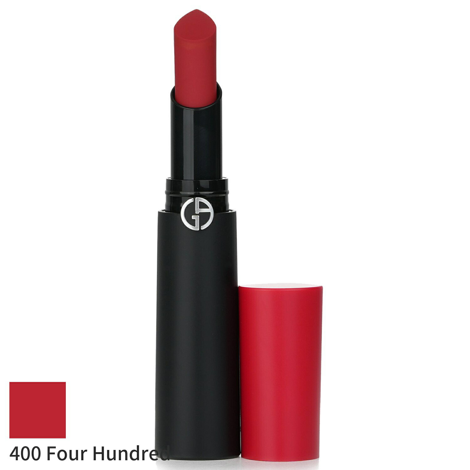 WWIA}[j bvJ[iOpj Giorgio Armani g Lip Power Matte Longwear & Caring Intense Lipstick - # 400 Four Hundred 3.1g CNAbv bv ɂ ̓ v[g Mtg 2023 lC uh RX
