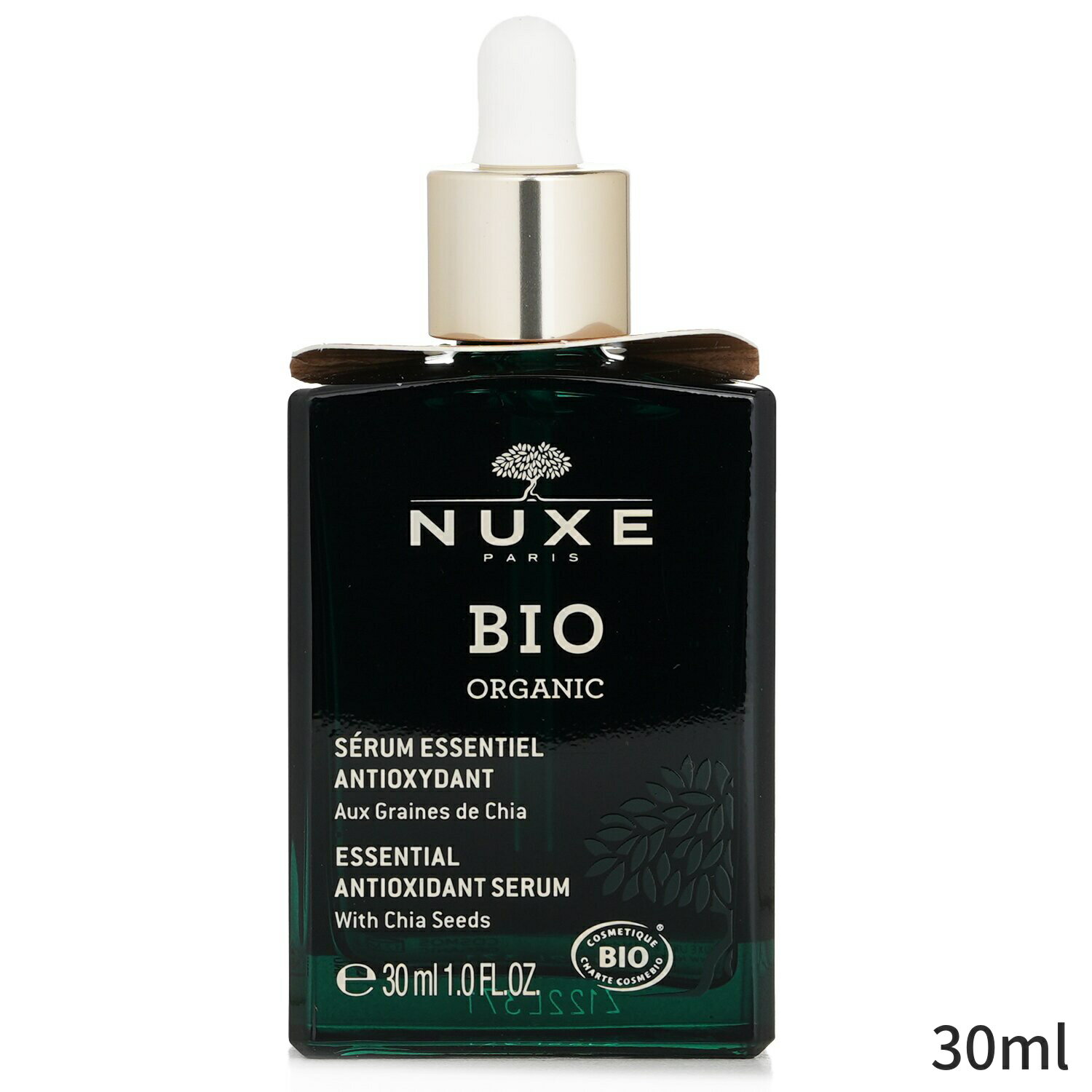 ニュクス ニュクス 美容液 Nuxe Bio Organic Essential Antioxidant Serum With Chia Seeds 30ml レディース スキンケア 女性用 基礎化粧品 フェイス 母の日 プレゼント ギフト 2023 人気 ブランド コスメ
