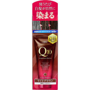 DHC Q10プレミアム カラートリートメント SS ライトブラウン 明るいブラウン 150g　【ディーエイチシー　美容　ヘアケア　カラーリング　　白髪染め　白髪対策】