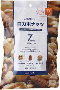 デルタインターナショナル　一週間分のロカボナッツ 30g×7日分 【ミックスナッツ 食品　お菓子】