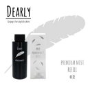 DEARLY　プレミアムミスト　02 リフィル　【シェモア　ディアリー 　PREMIUM MIST 詰め替え用　詰替用　ローション 化粧水 美容　スキンケア　日本製コスメ】