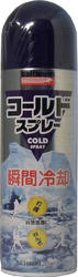 バトルウィン コールドスプレー 480mL 【ピノーレ COLD SPLAY スポーツ アクシデント 瞬間 冷却スプレー 運動 スポーツ 捻挫 打撲 暑さ対策 ひんやりグッズ 冷却グッズ】