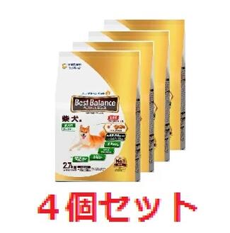 ベストバランス カリカリ仕立て 柴犬用 2.7kg 　